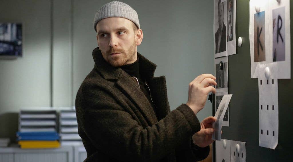 Julian Swiezewski in a still image from Crusade