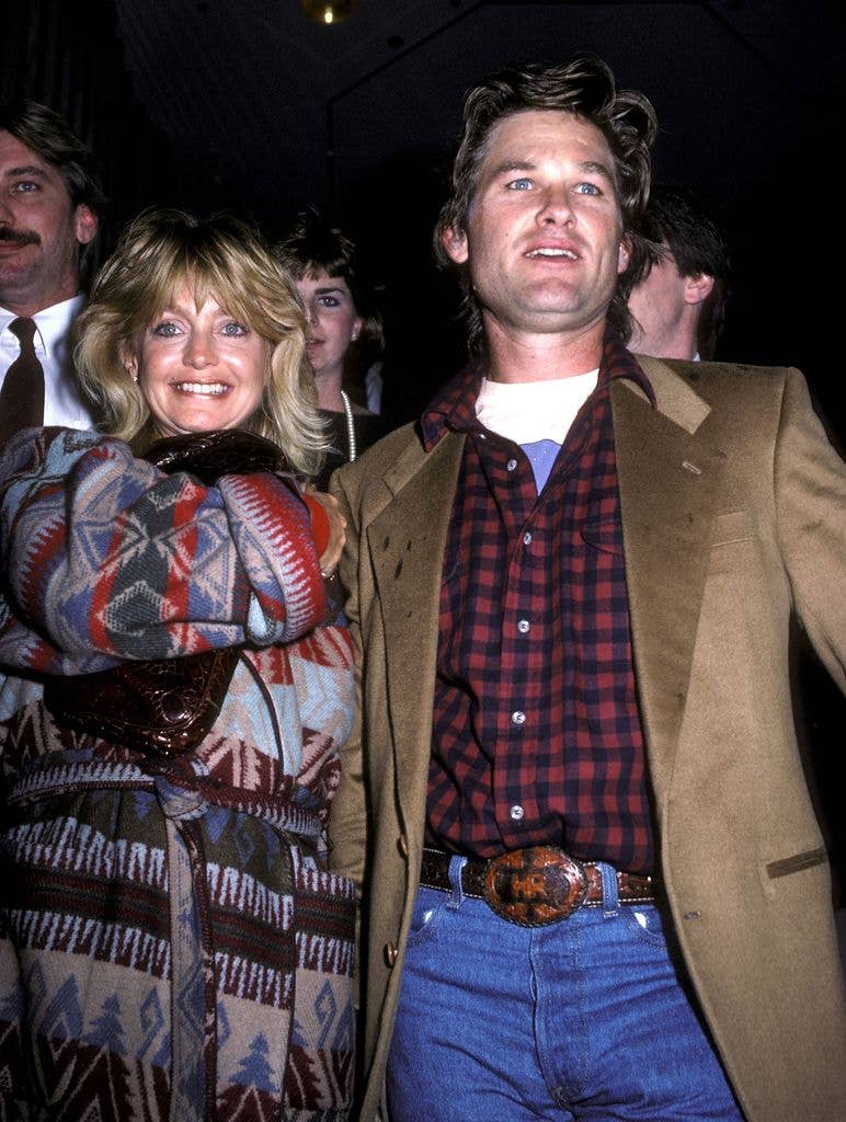 kurt russell goldie hawn old photo