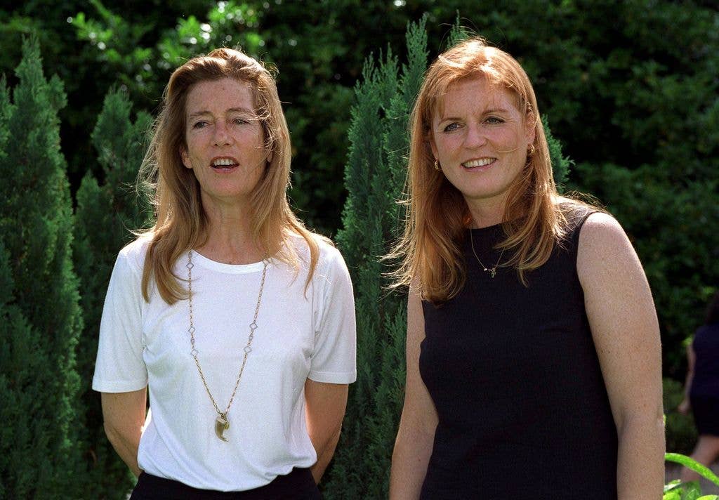 The former Duchess of York with her mother, Susan Barrantes, prior to her passing