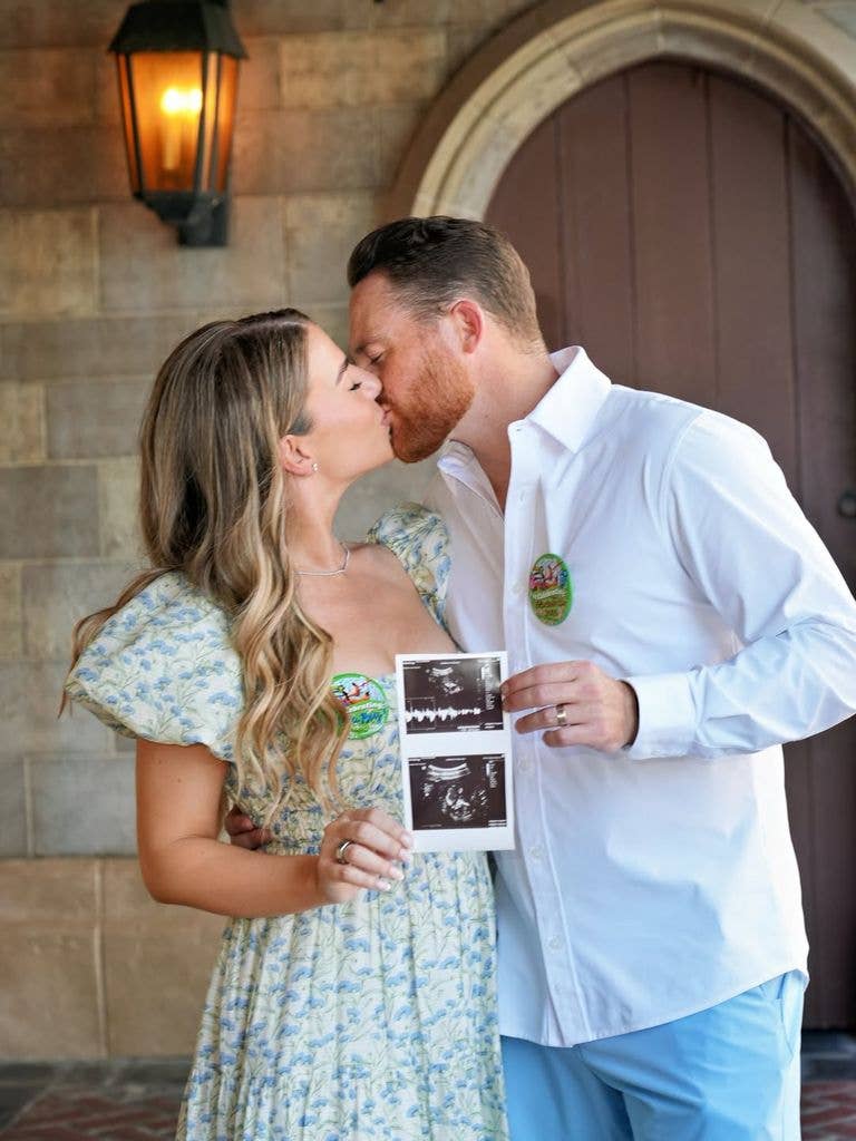 Shelby and Marissa with their baby scans