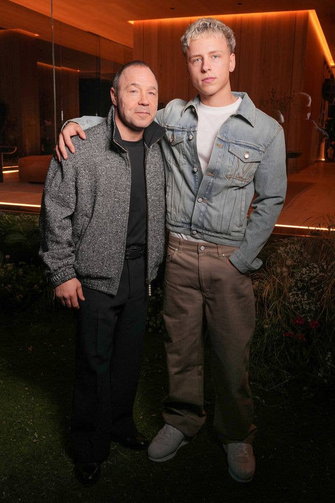 Alfie is the star's youngest child and only son 