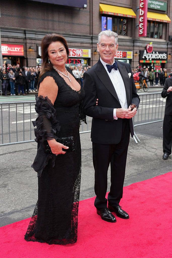 Keely Shaye Smith, Pierce Brosnan at the "Good Night, and Good Luck," 