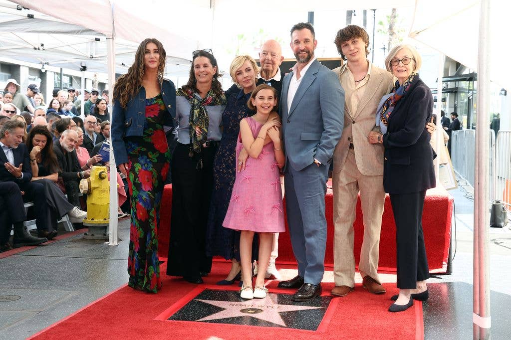 Noah Wyle and family attend his Hollywood Walk of Fame induction ceremony