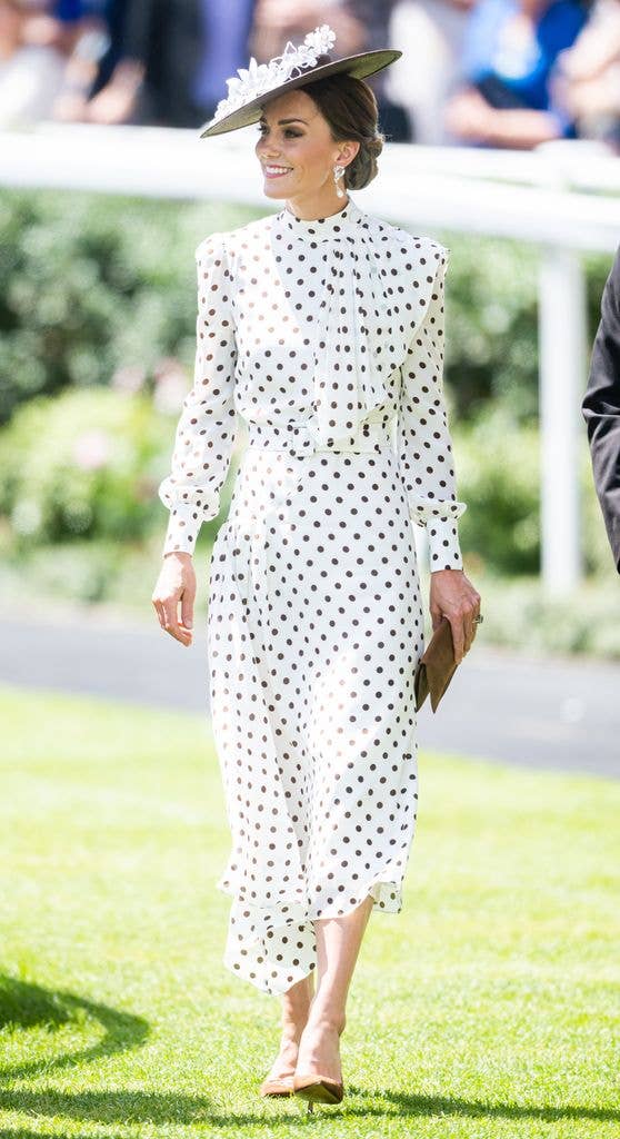 Princess Kate looked stunning in Alessandra Rich at Royal Ascot 2022 