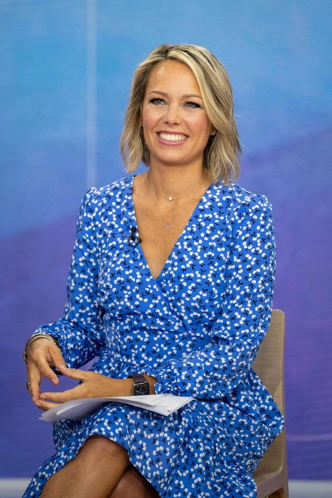 Dylan Dreyer in the Today studios 