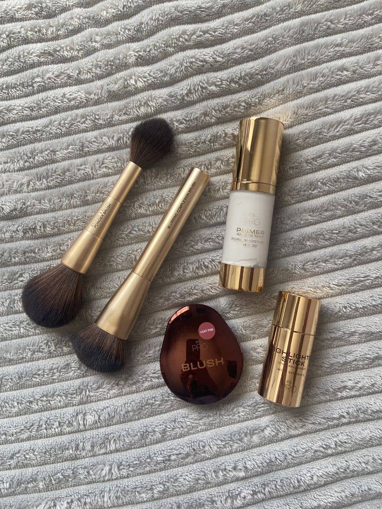 Primark beauty face products on grey surface