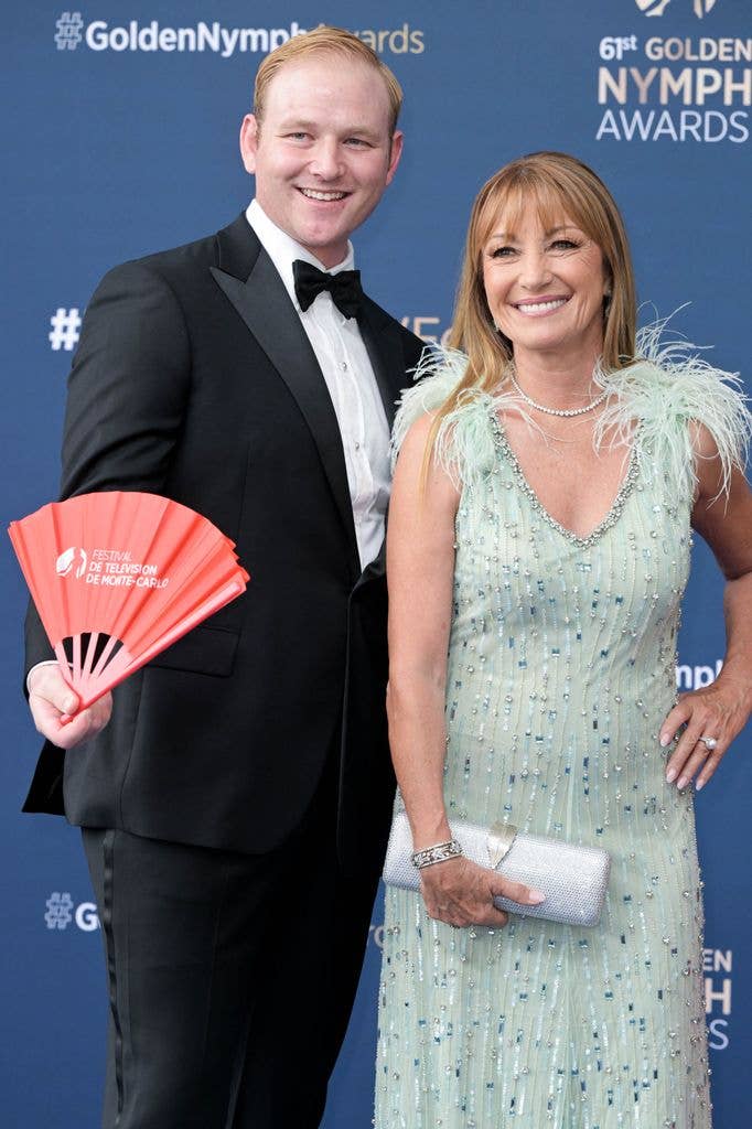 Jane Seymour and son Kris Keach 