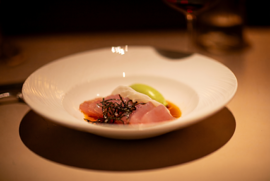 Tuna Tartare, delicately paired with an impossibly light avocado mousse that almost melted before it touched the tongue