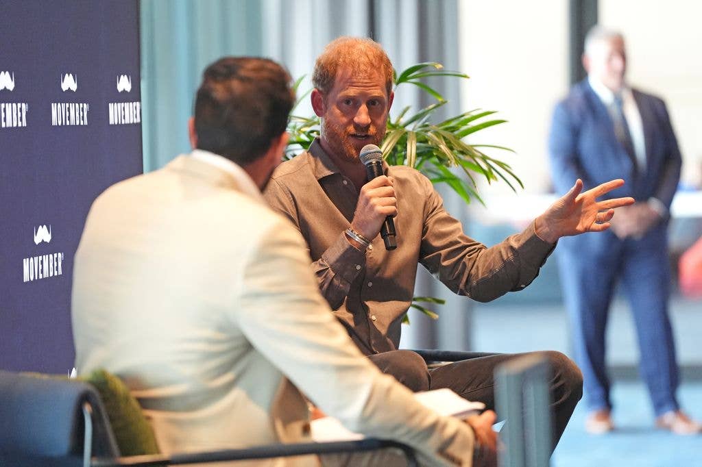 prince harry speaking