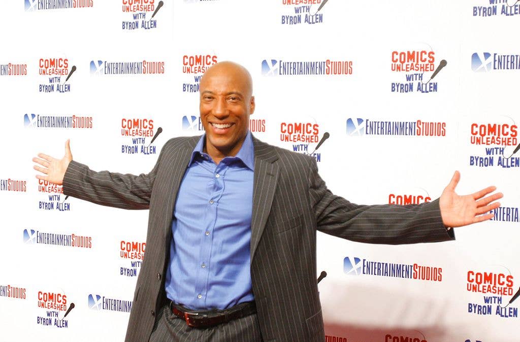 Byron Allen attends the Comics Unleashed party held at the Sunset Gower Studios on September 25, 2006 in Los Angeles California.