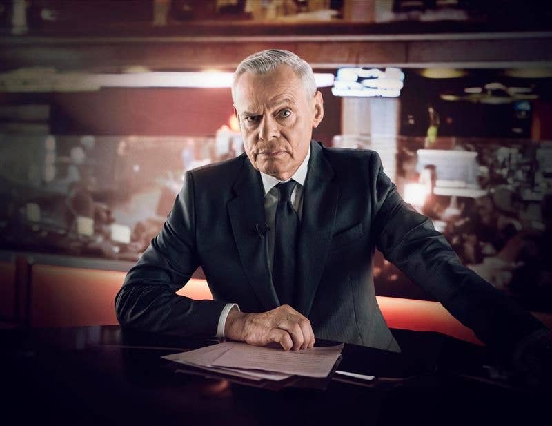 Martin Clunes in Power: The Downfall of Huw Edwards