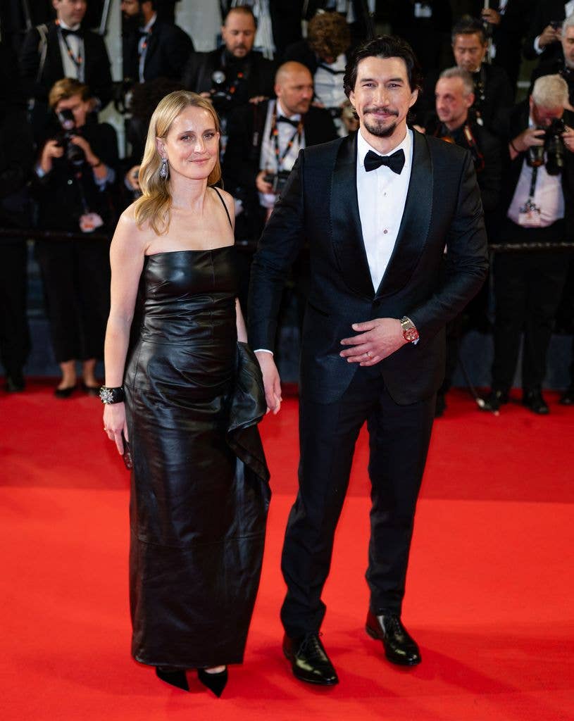 Adam Driver and Joanne Tucker