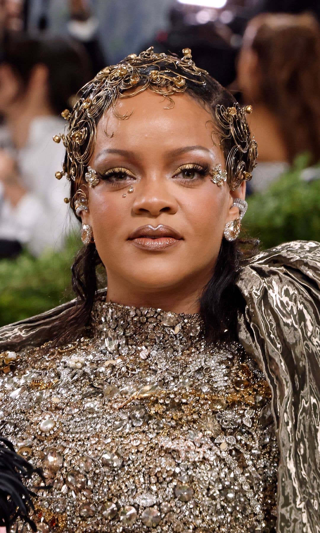Rihanna attends the 2026 Met Gala celebrating "Costume Art" at Metropolitan Museum of Art on May 04, 2026 in New York City.  (Photo by Taylor Hill/Getty Images)
