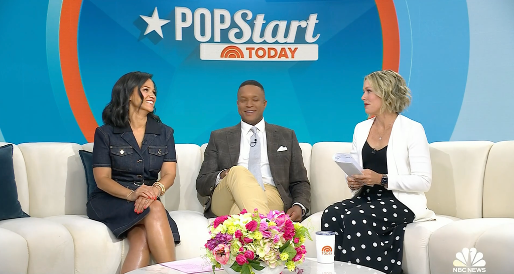 Dylan, Craig, and Laura on Today