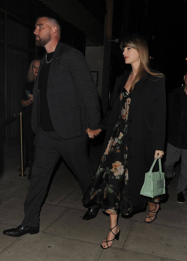 Taylor Swift and Travis Kelce