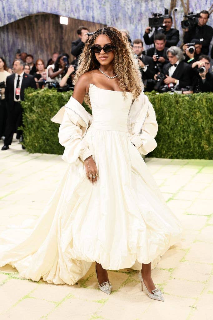 blue ivy balenciaga met gala
