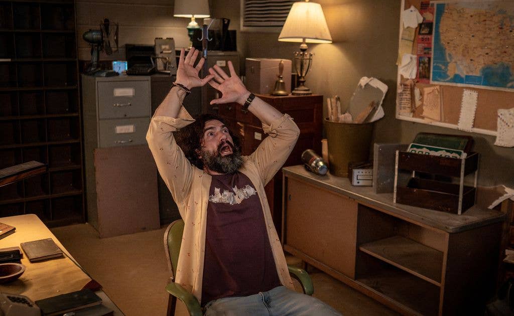 David Alpay in a still image from From