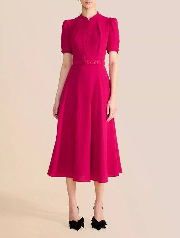 Kate's favourite dress now comes in this bold, almost fuchsia pink 