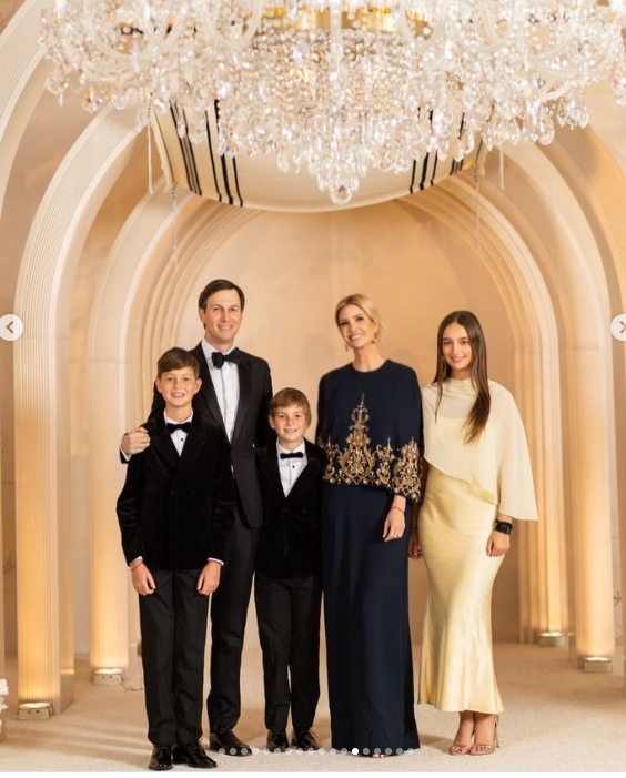 Ivanka says, 'To my beautiful children, thank you for making me a mother and expanding my heart exponentially"