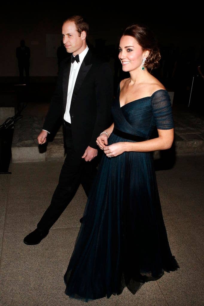 William and Catherine, who met as students at the University of St Andrews, attended a dinner at the Metropolitan Museum of Art  to celebrate the 600th anniversary of their alma mater.