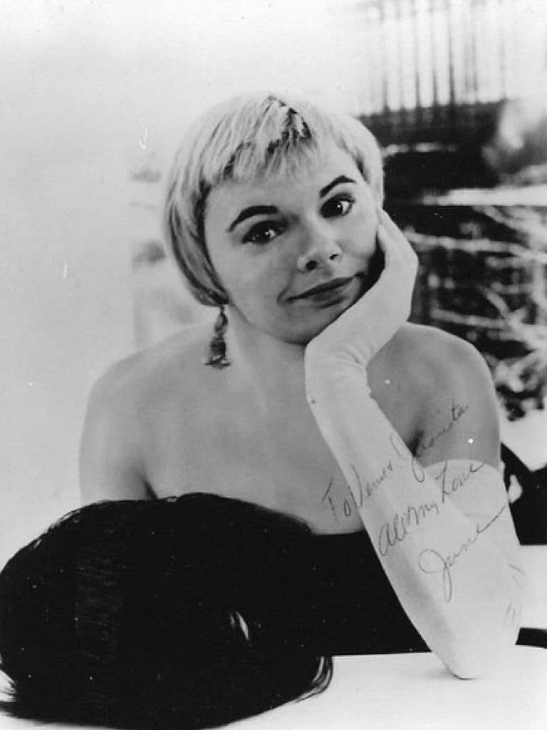 june squibb throwback black and white