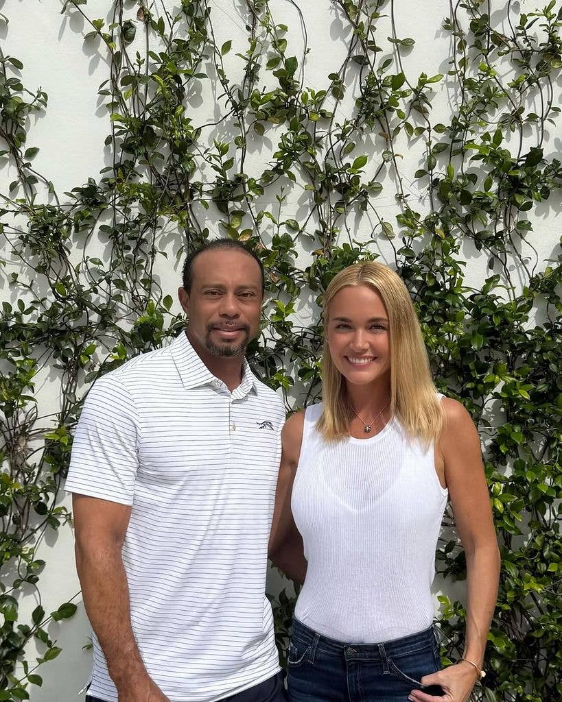 Tiger Woods and Vanessa Trump confirmed their relationship