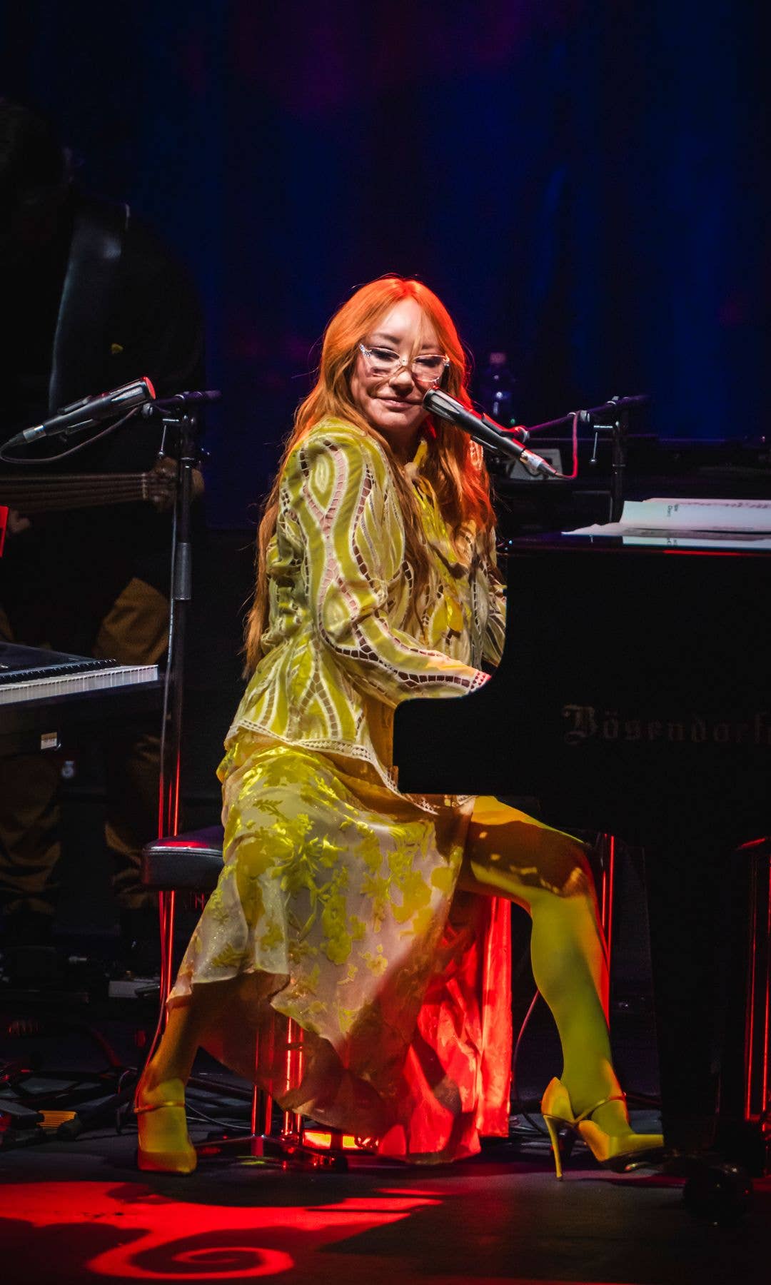 Tori Amos performs onstage in Milan, Italy