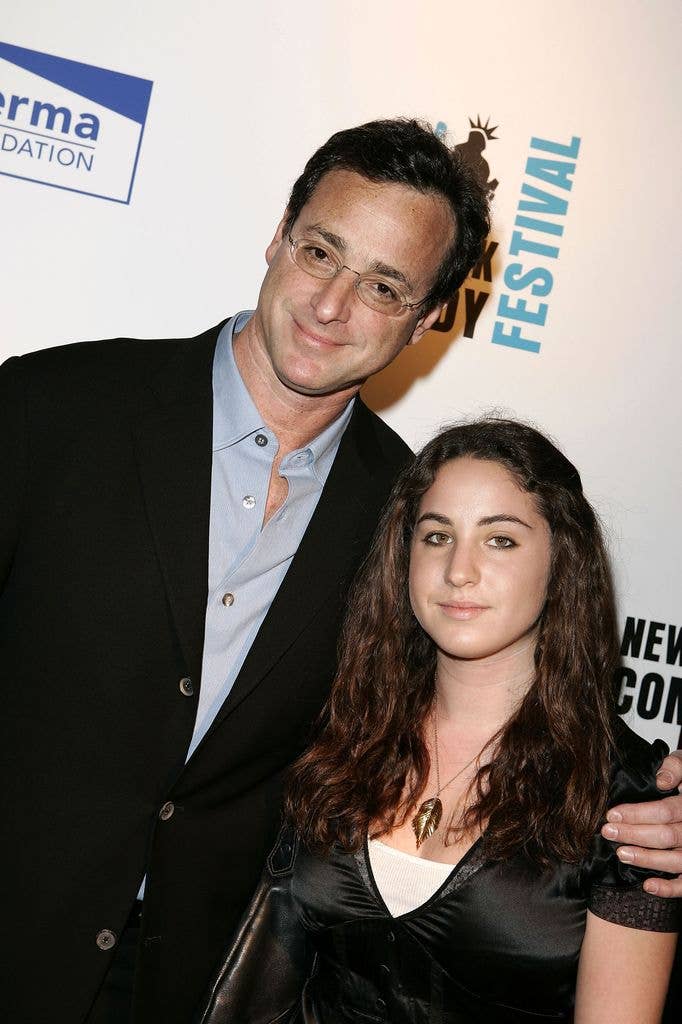 Bob Saget with his daughter Aubrey