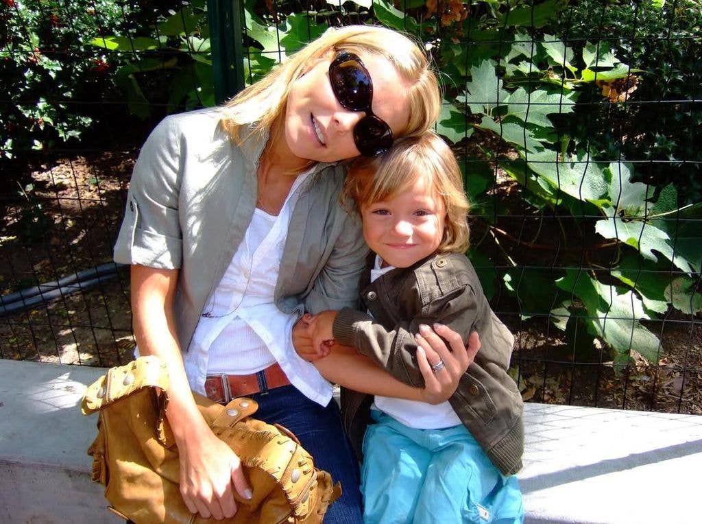 Kelly Ripa and Joaquin Consuelos embrace in a sunny throwback photo shared on Instagram