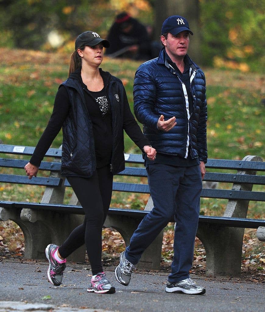 Princess Madeleine of Sweden and her husband Christopher O'Neill, pictured in Central Park in 2013, met in New York City through mutual friends.
