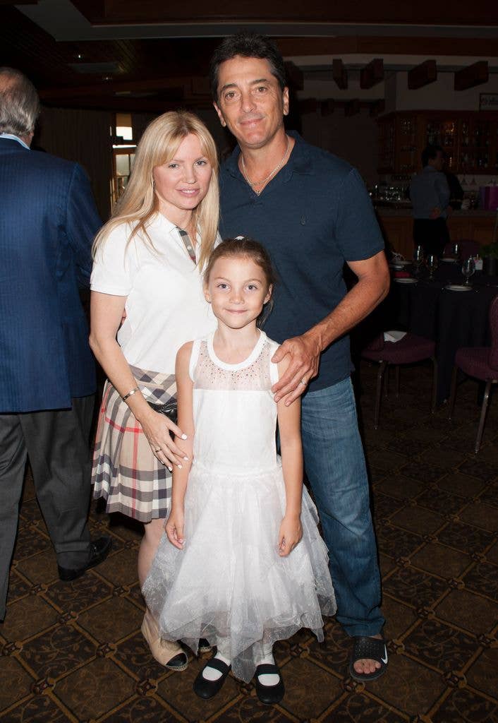 Scott Baio with his wife Renee Sloan and daughter Bailey Baio