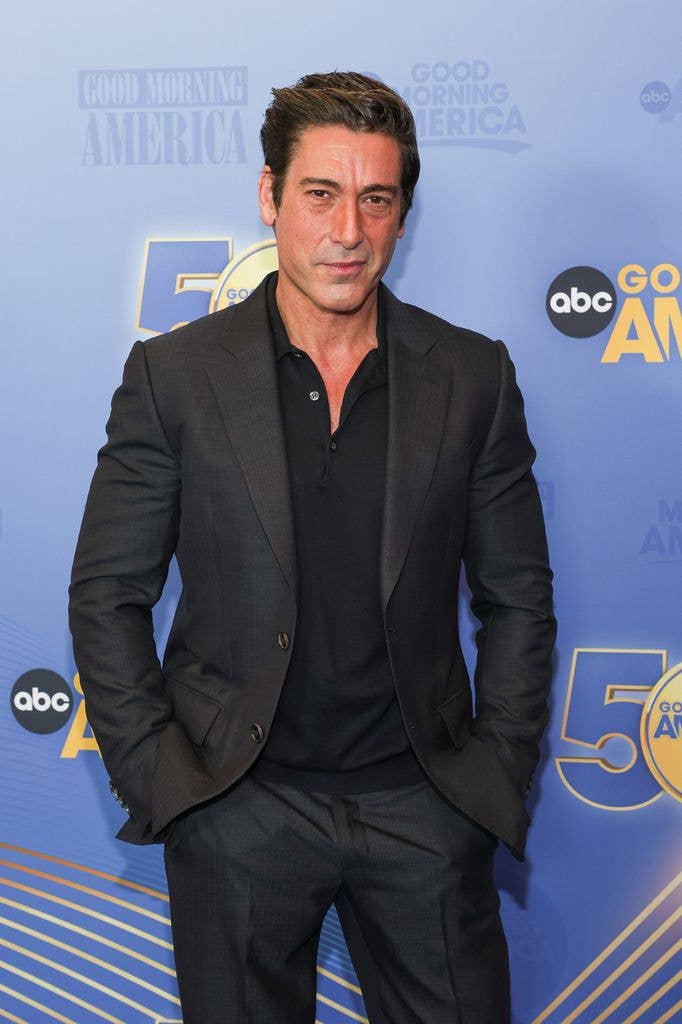 David Muir attends Good Morning America's 50th Anniversary Celebration on November 03, 2025 in New York City.