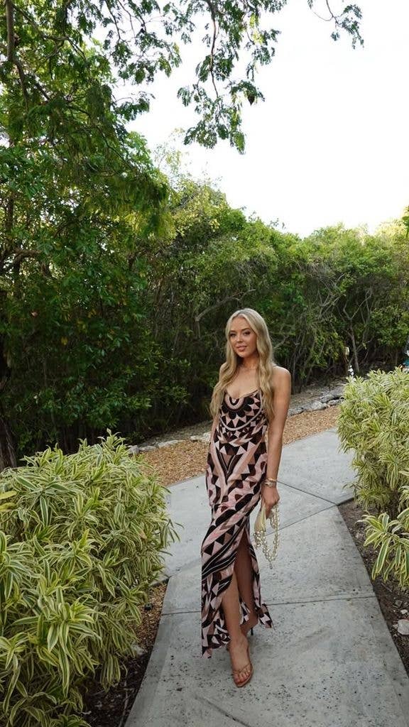 Tiffany Trump appeared to share a photo of herself at the wedding