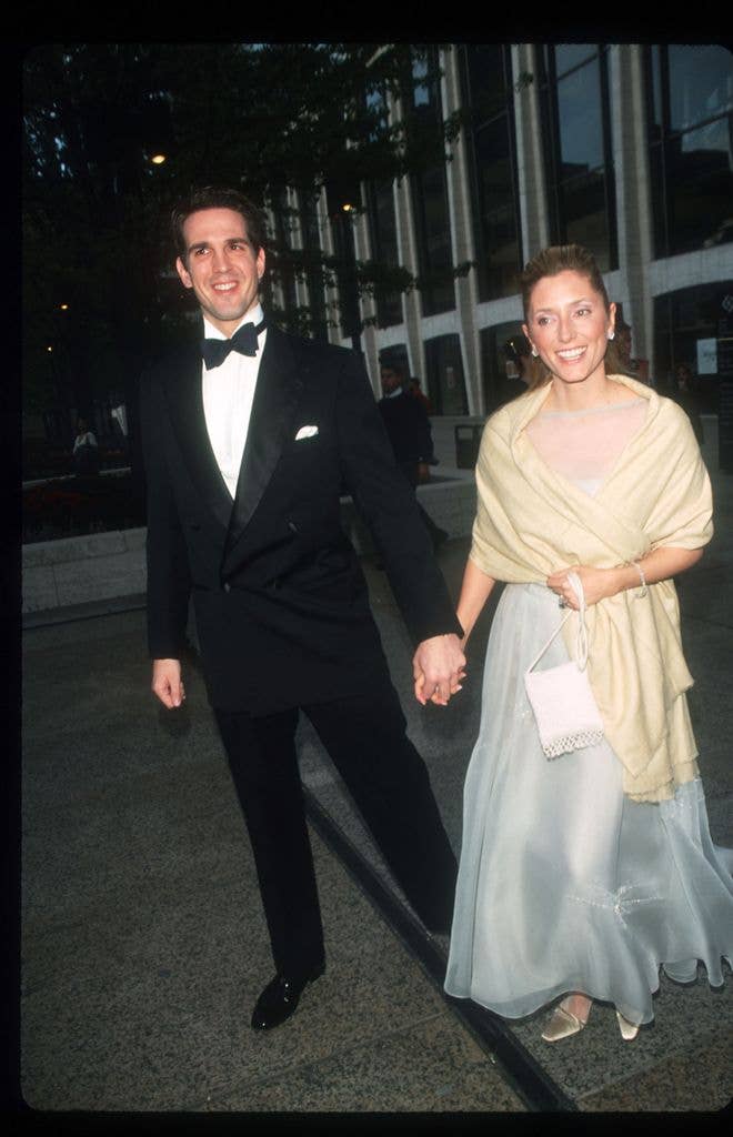 Olympia is the eldest child and only daughter of Crown Prince Pavlos and Crown Princess Marie-Chantal, pictured here arriving at New York's Lincoln Center in 1999.