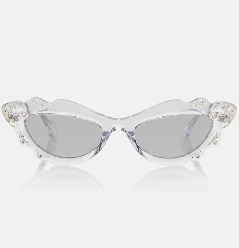 Palm Babe embellished cat-eye sunglasses
