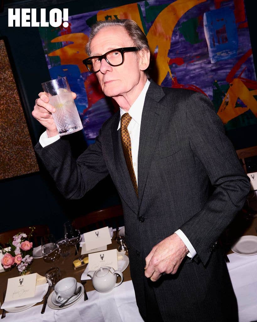 Bill Nighy also attended the wedding