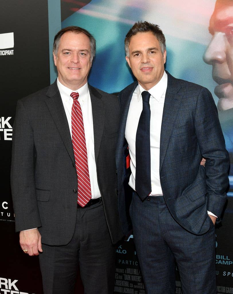 The real Robert Bilott with Mark Ruffalo