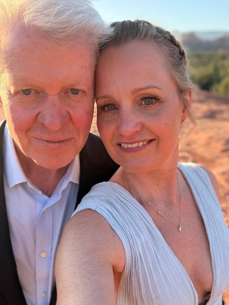 Earl Spencer and Professor Cat Jarman married privately in Arizona on Friday