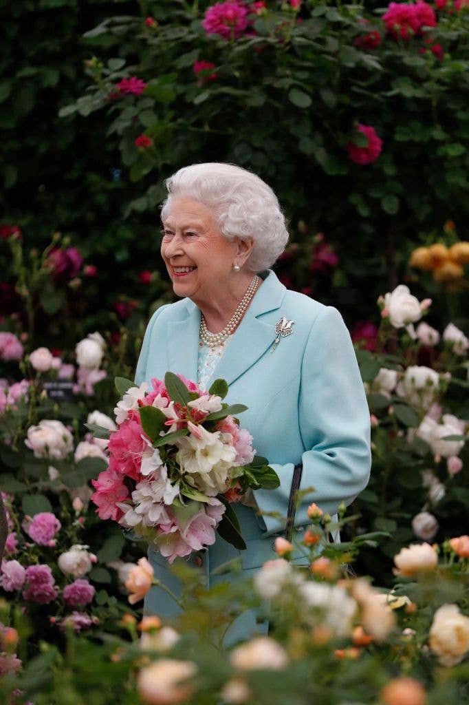 Queen Elizabeth II Chelsea Flower Show