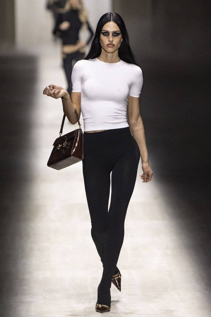 Gucci autumn/winter 2026 Amelia Gray walks the runway