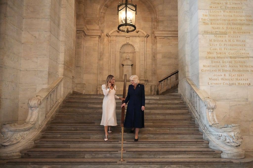 The Queen of NYC aka Sarah Jessica Parker and Queen Camilla attended a literacy event at the New York Public Library during the royal couple's visit in 2026. The actress described the Queen’s visit as "great for all New Yorkers," adding: "I think anytime we have an opportunity to talk about our libraries and talk about literacy… I'm thrilled that we get to be in this extraordinary building… and highlight this extraordinary repository for these documents."