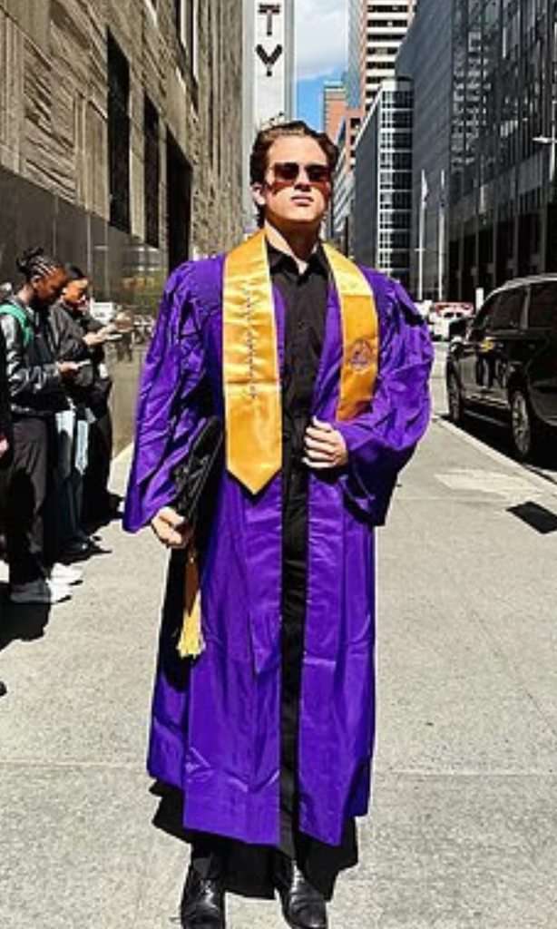 Deacon has graduated!