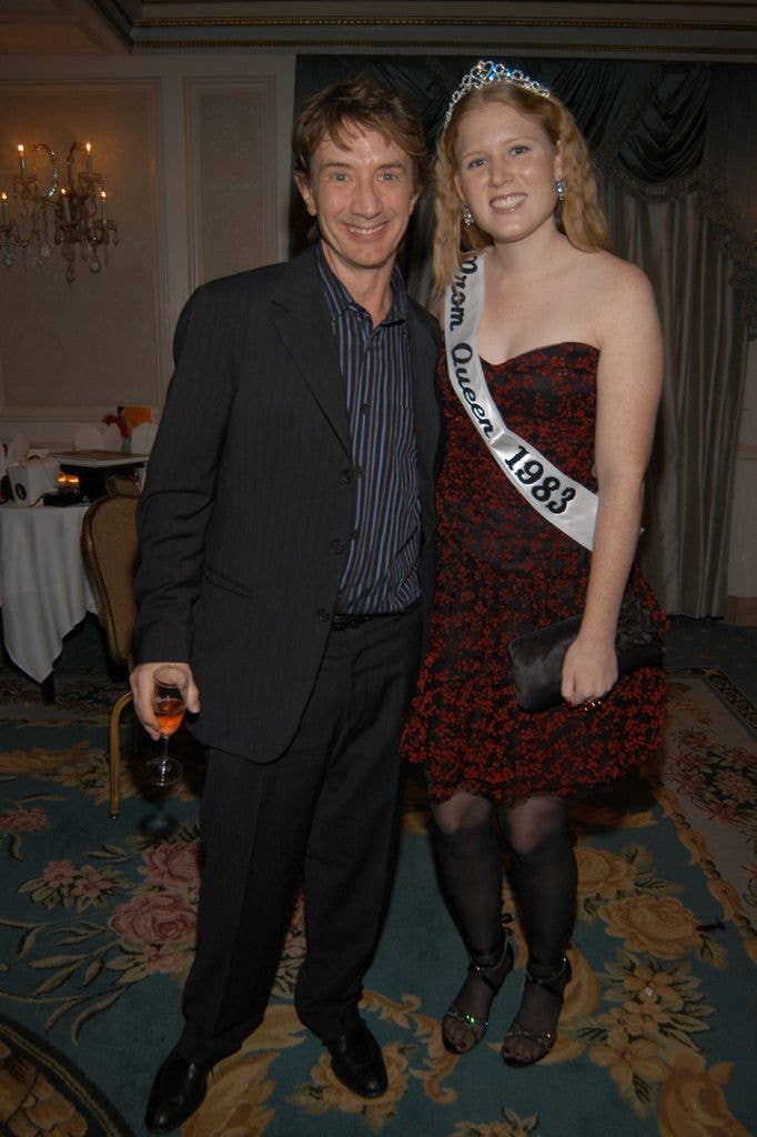 Martin Short and Katherine Short attend Bette Midler's New York Restoration Project (NYRP) "HULAWEEN" Gala and Midlers 60th Birthday Celebration at Waldorf Astoria Hotel on October 31, 2005 in New York City.