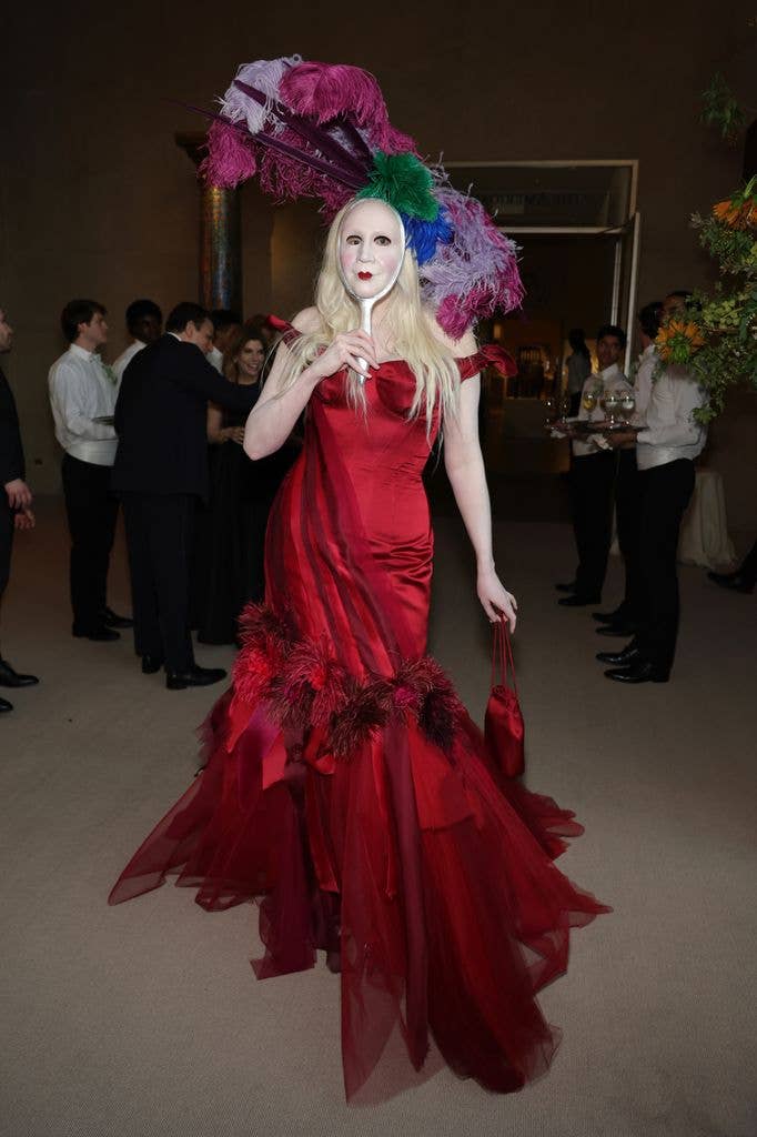 NEW YORK, NEW YORK - MAY 04: Gwendoline Christie attends the 2026 Met Gala celebrating "Costume Art" at the Metropolitan Museum of Art on May 04, 2026 in New York City.  (Photo by Arturo Holmes/MG26/Getty Images for The Met Museum/Vogue)