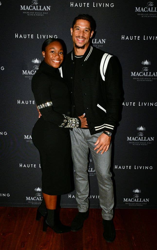 Shannon Hart and Josh Hart in New York City. 