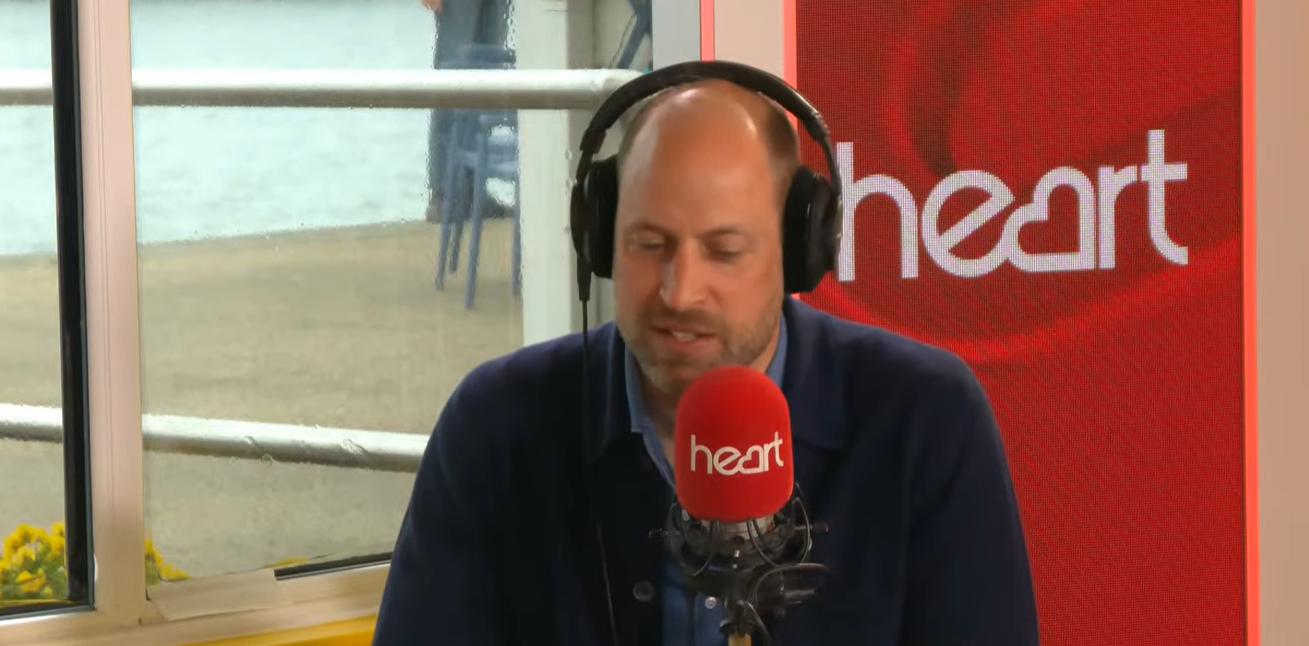 Prince William gets candid on Heart FM
