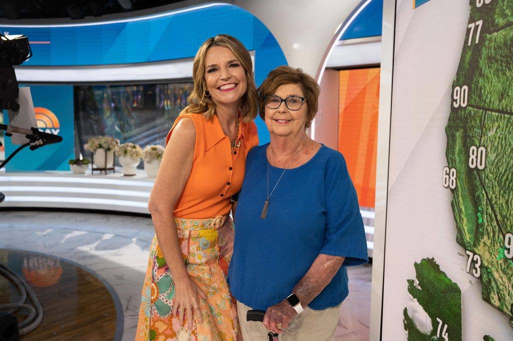 TODAY -- Pictured: Savannah Guthrie and mother Nancy Guthrie on Thursday, June 15, 2023