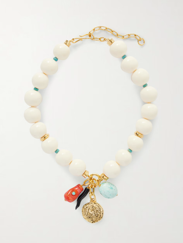 Blanca Beaded Necklace