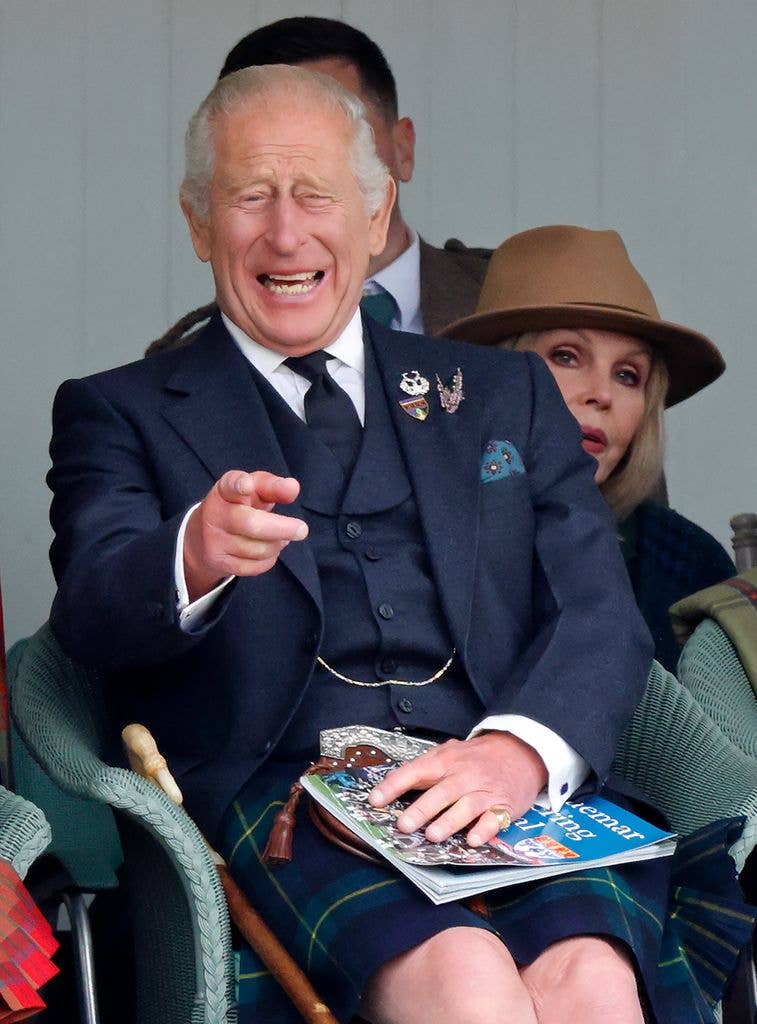 There were more laughs at the Braemar Royal Highland Gathering in 2025.