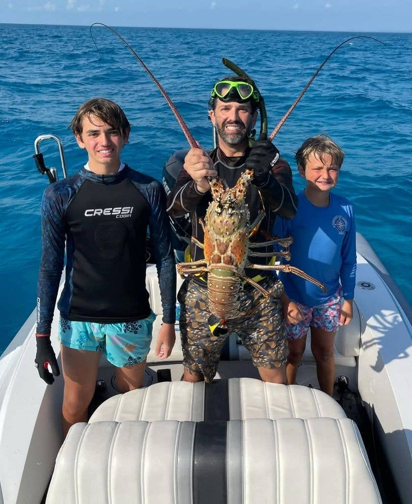 Donald Trump Jr. and his sons